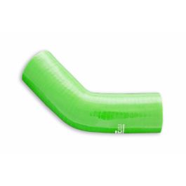 Silicone elbow 45' 151mm Green
