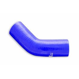 Silicone elbow 45' 80mm Blue