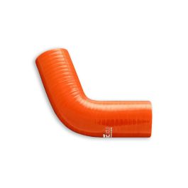Silicone elbow 67' 30mm Orange