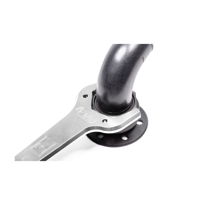 Radium Engineering Remote Mount 24AN Fill Neck Elbow with 1.5-inch Connection (20-0547)
