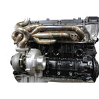 Colector de escape turbo tubular de acero inoxidable para BMW M50 M52 M54, montaje inferior bajo FTWL