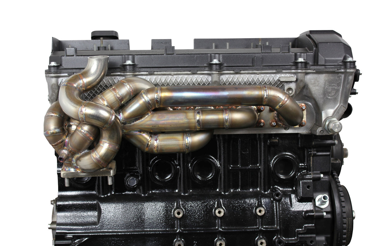 COLECTOR DE ESCAPE TURBO TUBULAR DE ACERO INOXIDABLE BMW M50 M52 M54 BOTTOM LOW MOUNT FTWL