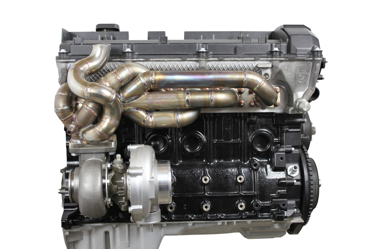 COLECTOR DE ESCAPE TURBO TUBULAR DE ACERO INOXIDABLE BMW M50 M52 M54 BOTTOM LOW MOUNT FTWL