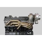 BMW M50 M52 stainless steel tubular turbo exhaust manifold, top mount, T4 E36 FTWL