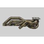 BMW M50 M52 stainless steel tubular turbo exhaust manifold, top mount, T4 E36 FTWL