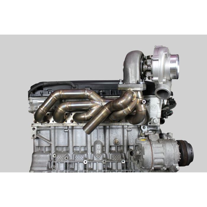 Stainless steel tubular turbo exhaust manifold for BMW M50 M52 M54, T4 top mount FTWL