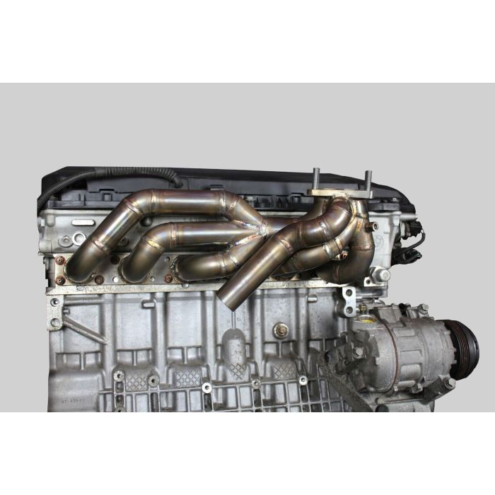 Colector de escape turbo tubular de acero inoxidable para BMW M50 M52 M54, montaje superior T4 FTWL