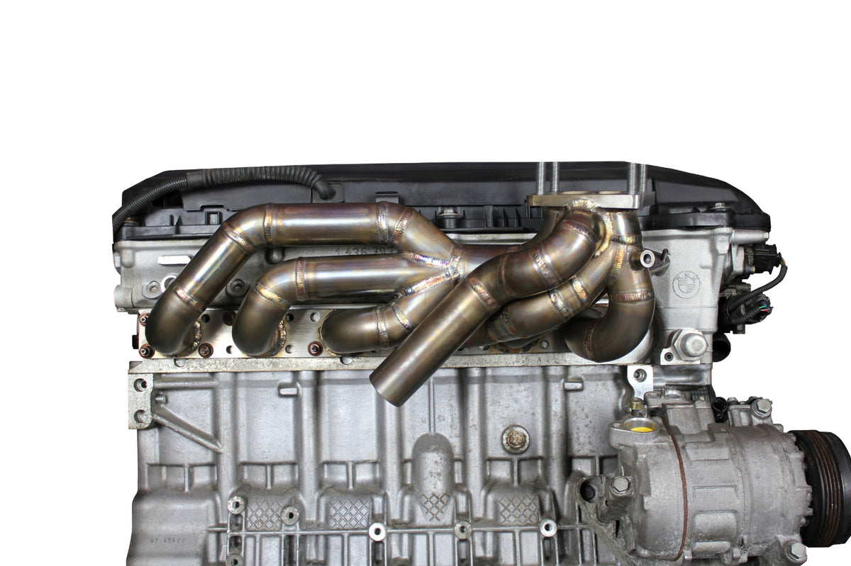 COLECTOR DE ESCAPE TURBO TUBULAR DE ACERO INOXIDABLE BMW M50 M52 M54 TOP MOUNT T4 FTWL