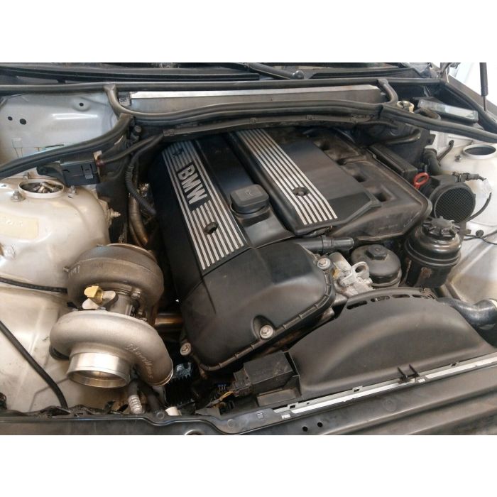 Colector de escape turbo tubular de acero inoxidable para BMW M50 M52 M54, montaje superior T4 FTWL