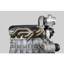 BMW M50 M52 M54 TUBULAR STAINLESS STEEL TURBO EXHAUST MANIFOLD TOP MOUNT T3 Twin Scroll FTWL
