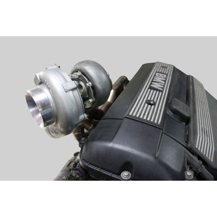 Colector de escape turbo tubular de acero inoxidable para BMW M50 M52 M54, montaje superior T4 FTWL