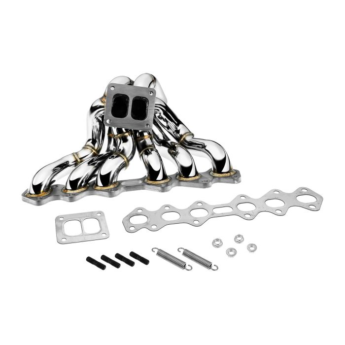 Colector de escape FMIC.Pro Toyota 2JZ GTE T3 Twin Scroll SS321