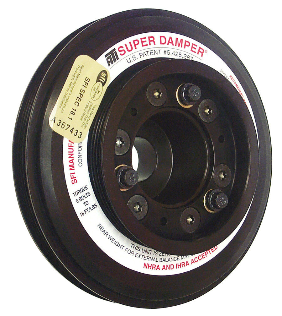 Amortiguador armónico ATI Super Damper 917752 para Nissan RB26 R32 - 1000 CV