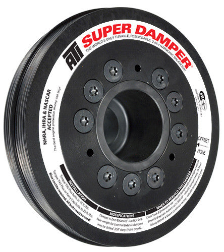 Amortiguador armónico ATI Super Damper 918251 para Mitsubishi Eclipse - 4G63 DSM 4G63T 4G64T