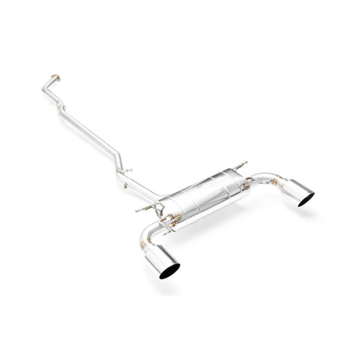 Complete exhaust system for TOYOTA GT86 2.0i