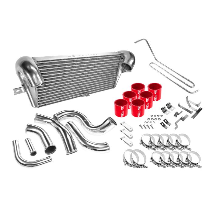 Kit de intercooler para Mazda RX-7 fd3s 13b fmrc Twin Turbo 1993-1997 Rojo