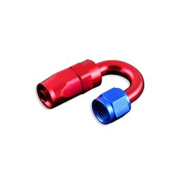 Conector giratorio AN10 de 180° rojo