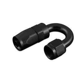 Conector giratorio AN4 de 180° color negro
