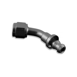 Conector AN4 de presión de 45" negro