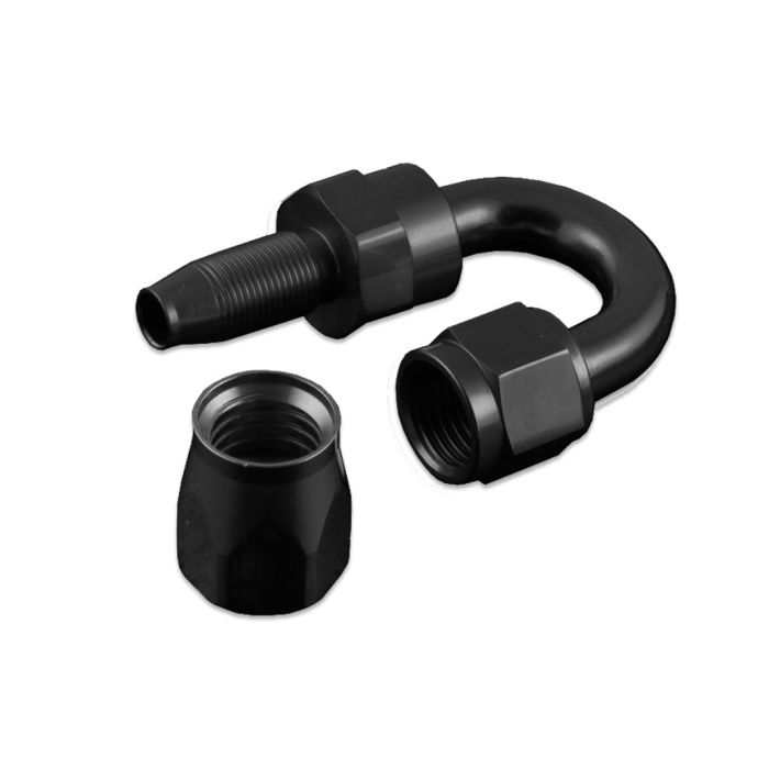 JRspec 180° AN10 Swivel Connector