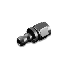 Conector AN8 de presión, color negro.