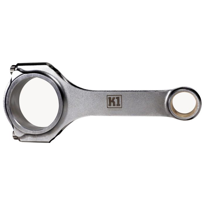K1 H-Beam Forged Connecting Rods for Mitsubishi 4G93, 133.35mm length, 19mm pin.