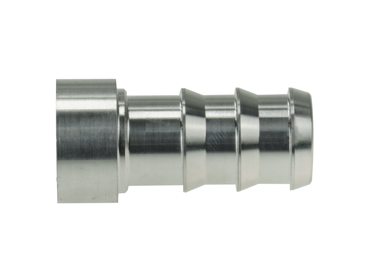 Adaptador de racor de aluminio para soldar con espiga push on para manguera 5/8" 16 mm, depósito de combustible y aceite