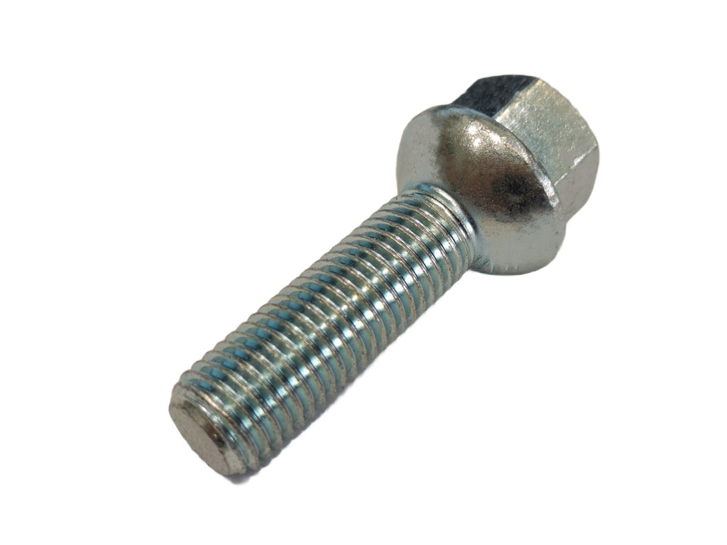 Tornillos de rueda de asiento esférico M14x1,50 55 mm galvanizados