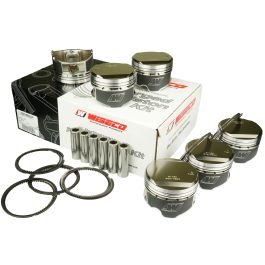Forged pistons kit Wiseco 6 cyl, Toyota Supra 7MGTE 3.0l 24V Bore 3.307 (84.00mm) Size +1.0mm Compression Ratio 9.18