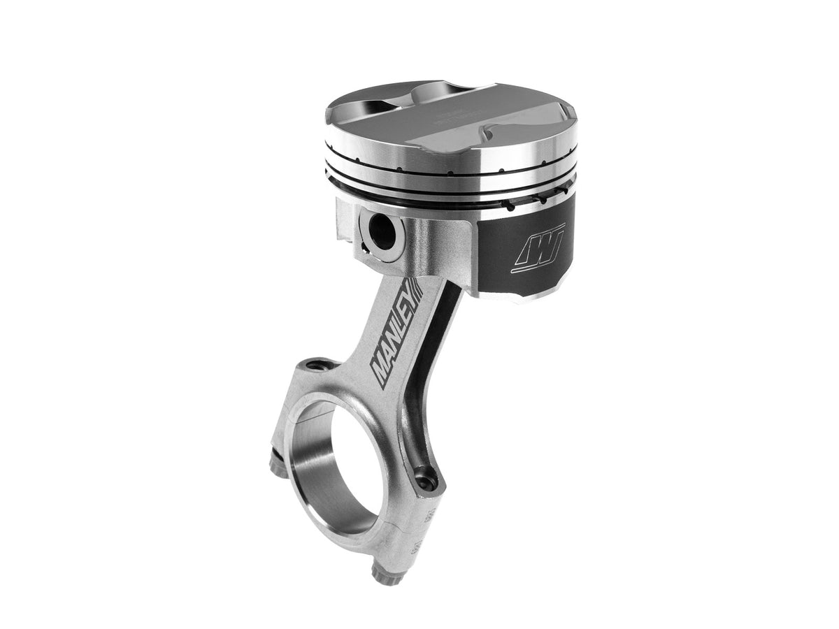 Pistones forjados Wiseco + bielas Manley para Mazda Miata MX-5 Protege 1,8l 16V BP 83,50 mm CR 10:1