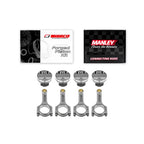Wiseco Forged Pistons + Manley Connecting Rods for Mazda Miata MX-5 Protege 1.8l 16V BP 83.50mm CR 10:1