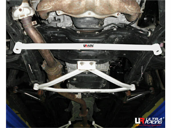 Barra inferior delantera (2667) Ultra Racing para Subaru Outback (BR9) 2.5T 4WD FL 13-14