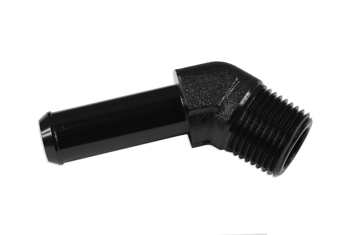 Racor 45° 1/2 NPT a espiga de 5/8"