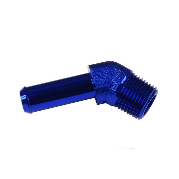 45' 1/8 NPT connector to 1/4" blue nipple
