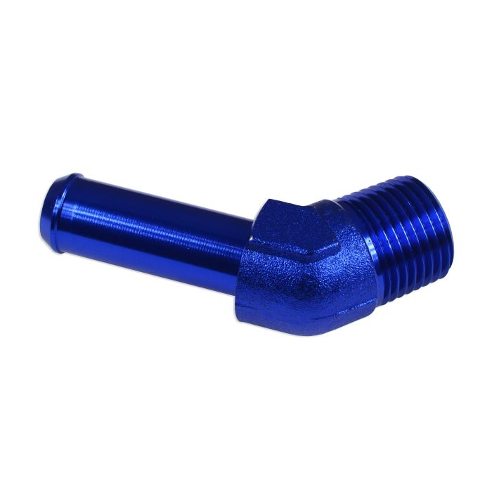 45' 1/8 NPT connector to 1/4" blue nipple