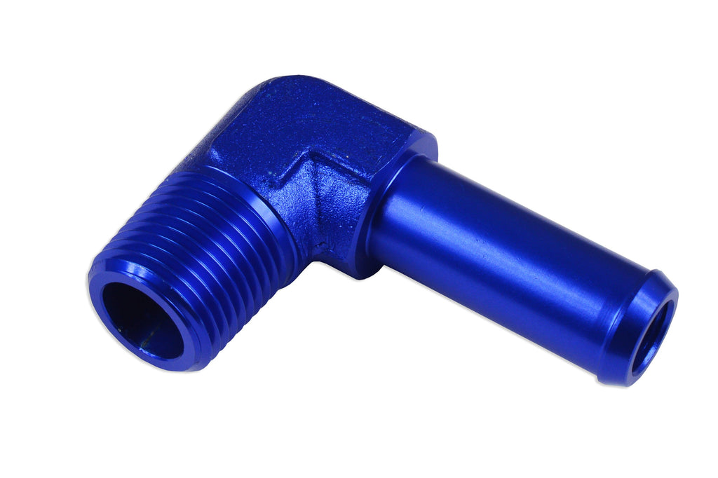 Racor 90° 1/2 NPT a espiga de 5/8"