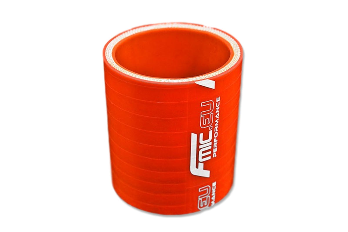 Manguito de silicona recto 102 mm naranja 50 cm