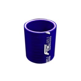 Straight silicone Coupler 13mm Blue 5cm