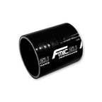 22mm Silicone Straight Coupler, Black, 5cm