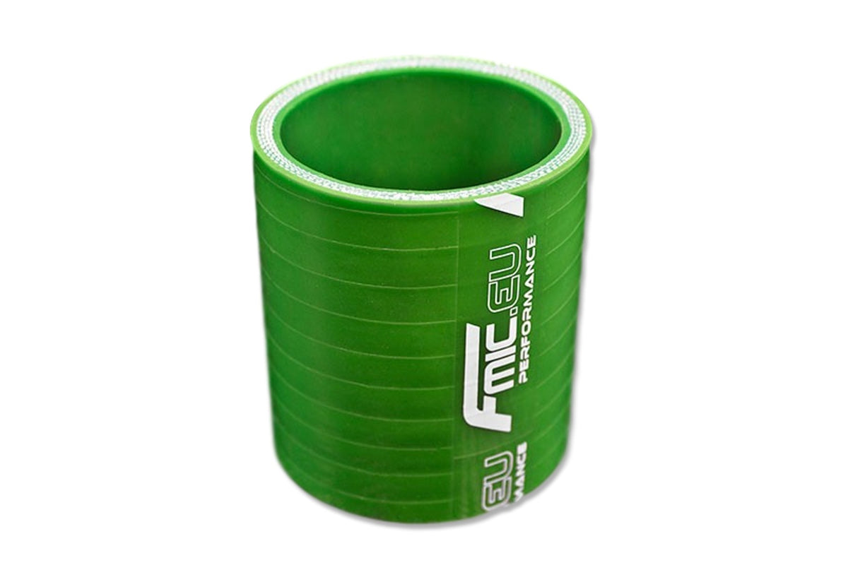 Manguito de silicona recto 65 mm verde 20 cm