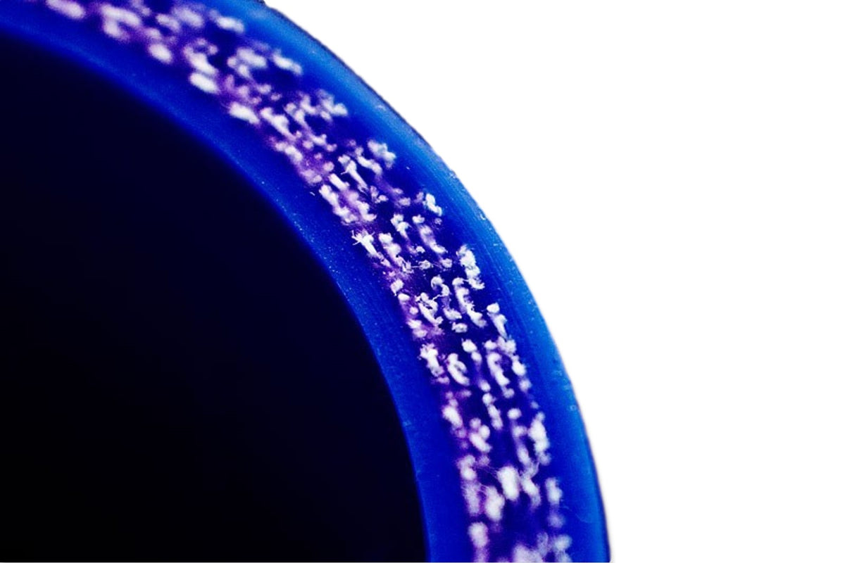 Manguito de silicona recto 8 mm azul 50 cm