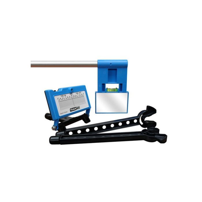 Trackace wheel alignment system
