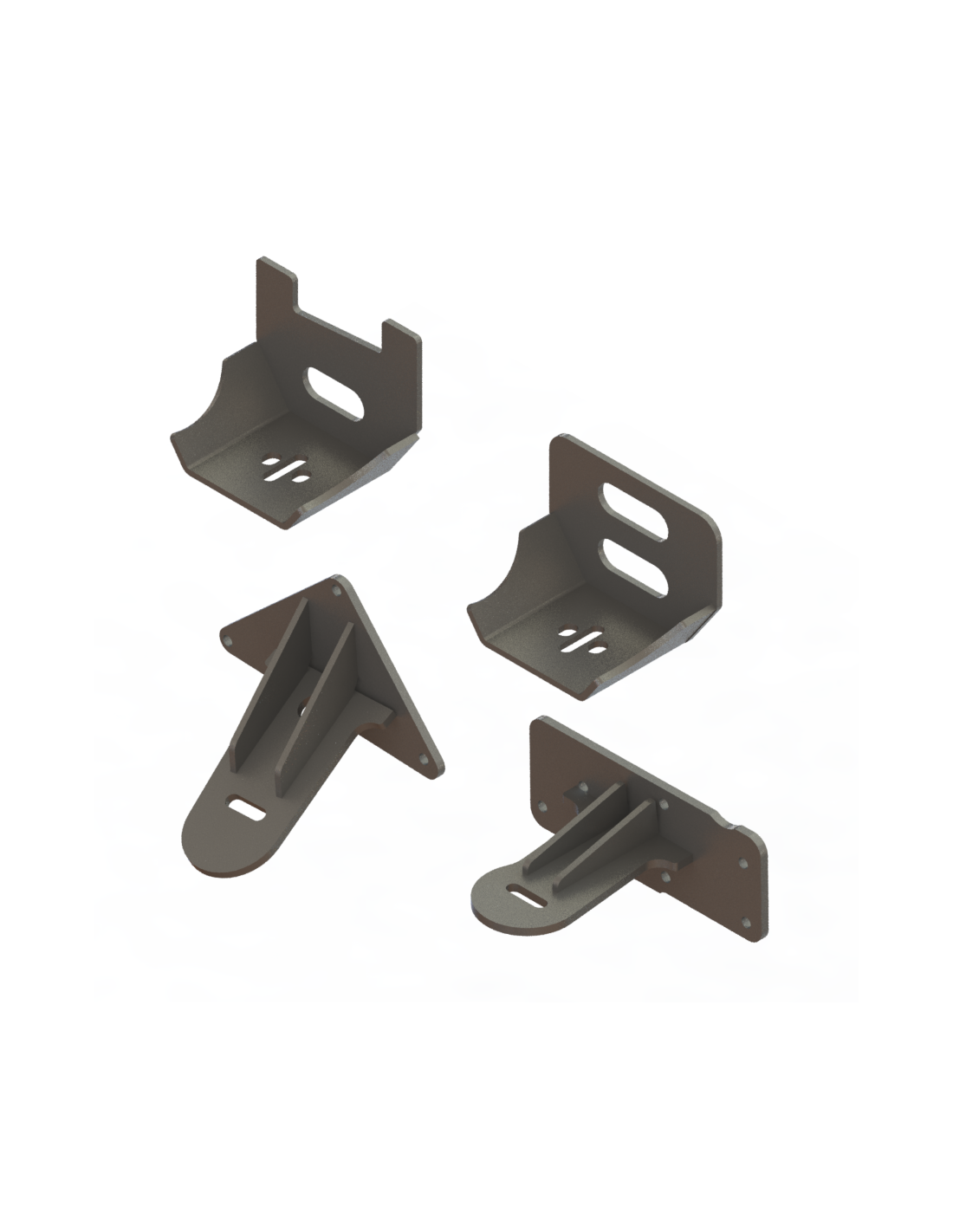 Soportes de motor de aluminio DIY IOD Performance Nissan Patrol M57 - Y60 / Y61