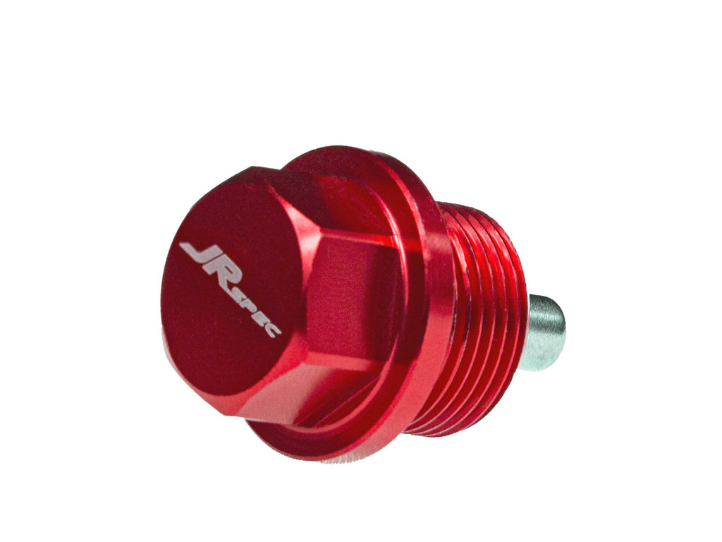 Tapón de drenaje de cárter de aceite magnético JRspec M16x1,25 Chrysler, Citroen, Renault, Opel rojo