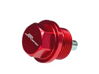 Tapón de drenaje de cárter de aceite magnético JRspec M16x1,25 Chrysler, Citroen, Renault, Opel rojo