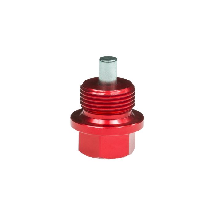 JRspec M18x1.5 Magnetic Oil Drain Plug Volvo Red