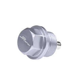 JRspec Magnetic Oil Sump Pan Plug Bolt M18x1.5 Volvo Silver