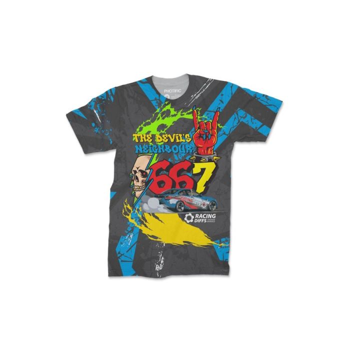 Devil's Neighbor XL t-shirt