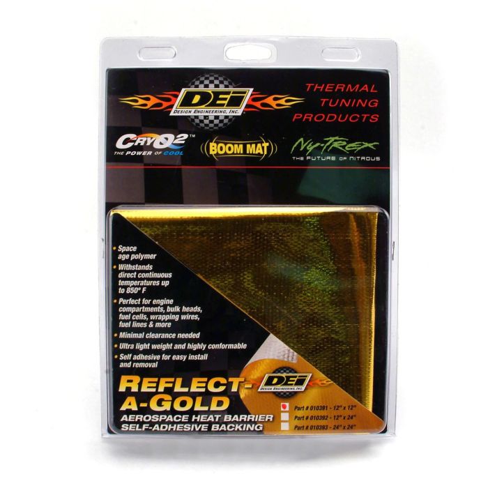 Reflect-A-GOLD - Heat Reflective Sheet 30 cm x 60 cm (12 in. x 24 in.) DEI 010392