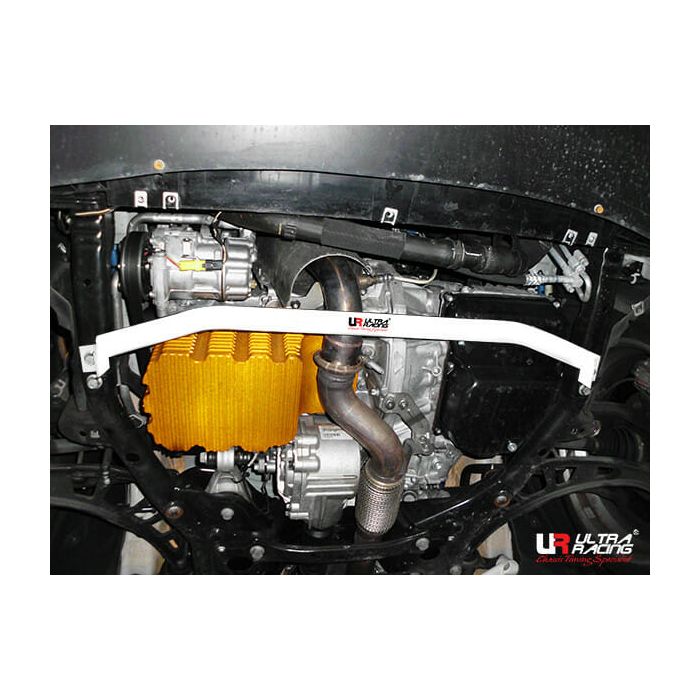 Ultra Racing Front Lower Tie Bar (2937) for Mini Countryman R60 1.6T 4WD 10-16